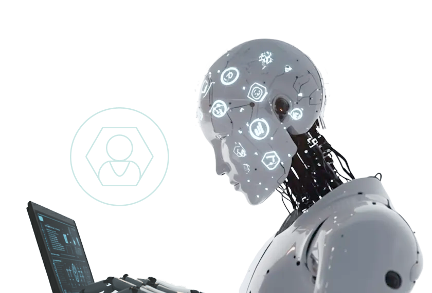 AIロボットのイメージ